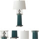 Springdale 32 inch 7.50 watt Polished Chrome Table Lamp Portable Light
