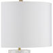 Meraki 27 inch 150 watt Natural Table Lamp Portable Light