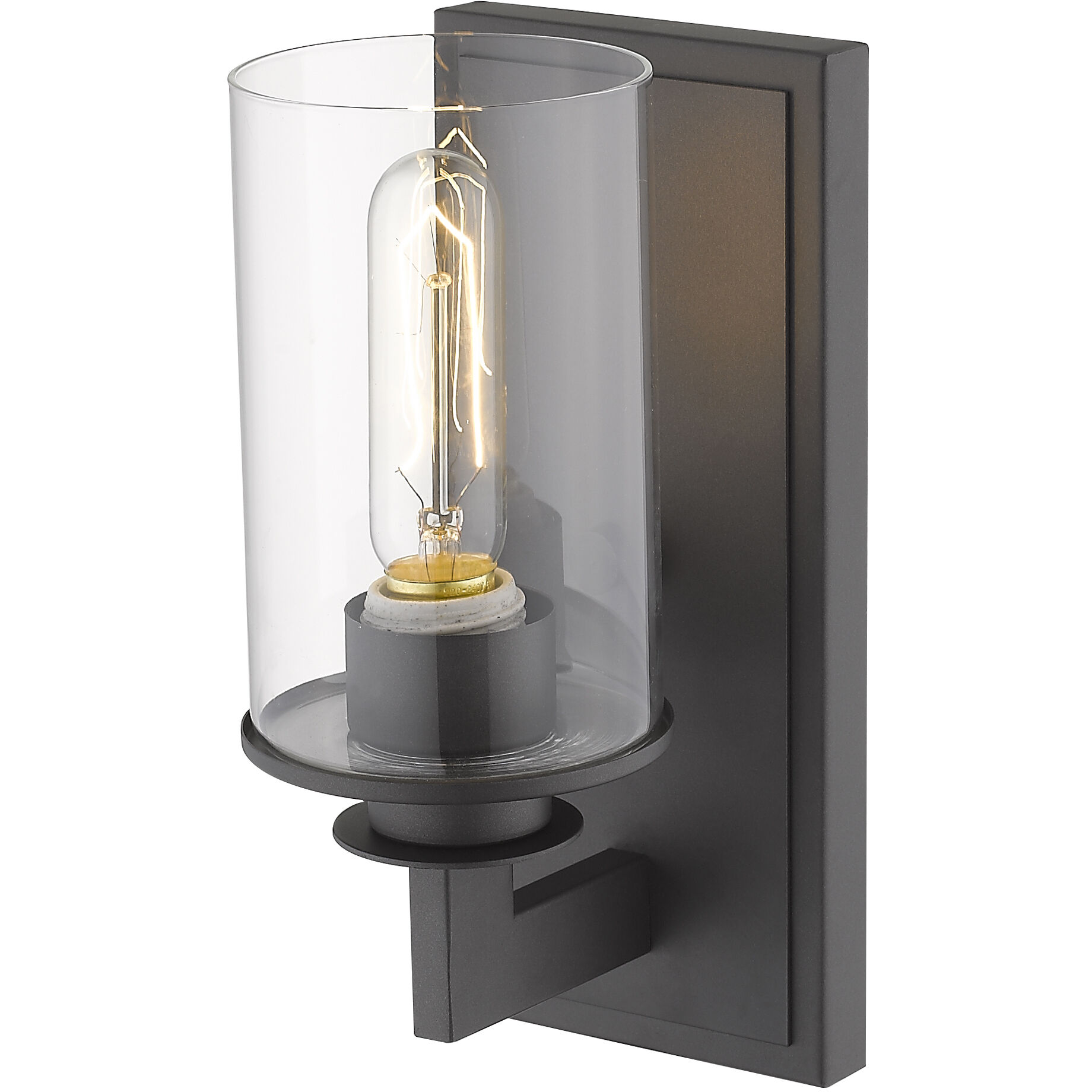 Savannah 1 Light 4.5 inch Bronze Wall Sconce Wall Light