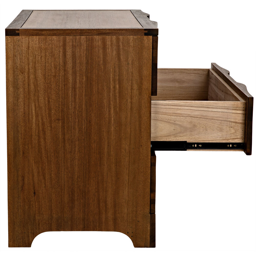 Claudie Dark Walnut Chest