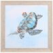 Waterside Collection Blue Framed Art