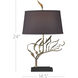 Latissima 24 inch 100.00 watt Verdigris/Black Table Lamp Portable Light