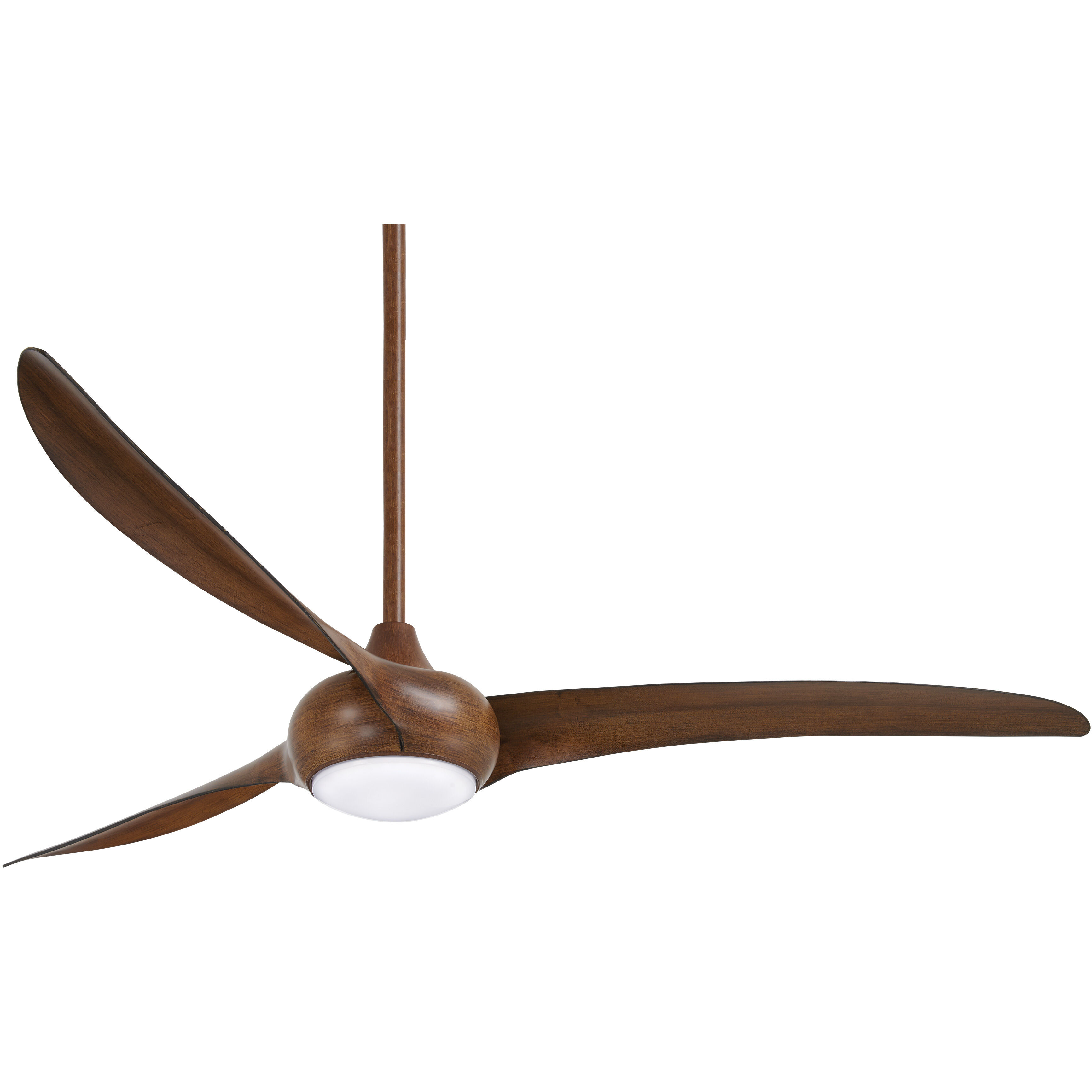 Light Wave 65 inch Distressed Koa Ceiling Fan