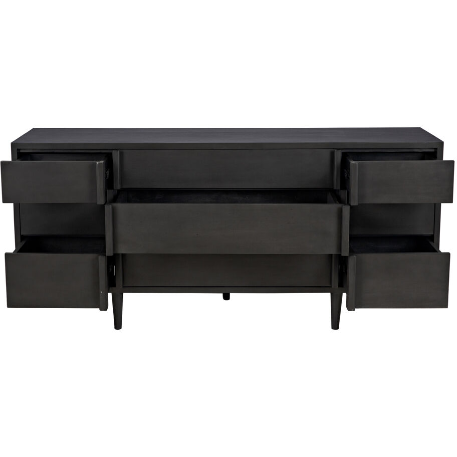 Morten Pale Dresser, 9 Drawer