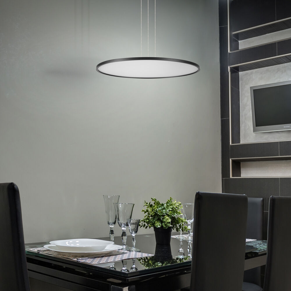 Big black pendant light cheap