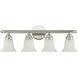 Neptune 4 Light 24 inch Polished Chrome Bath Vanity Wall Light