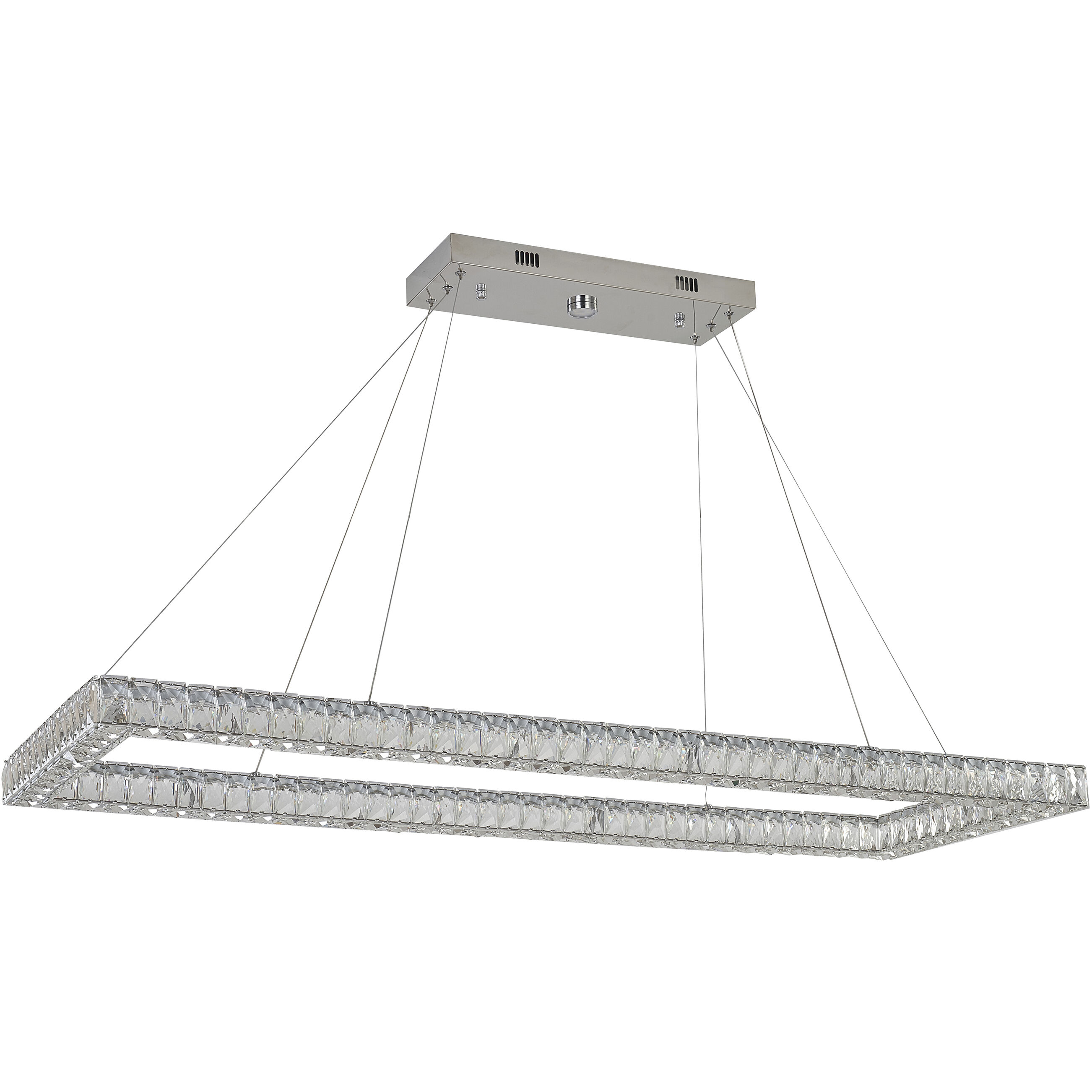 Canada LED 19 inch Chrome Chandelier Ceiling Light