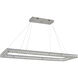 Canada LED 19 inch Chrome Chandelier Ceiling Light