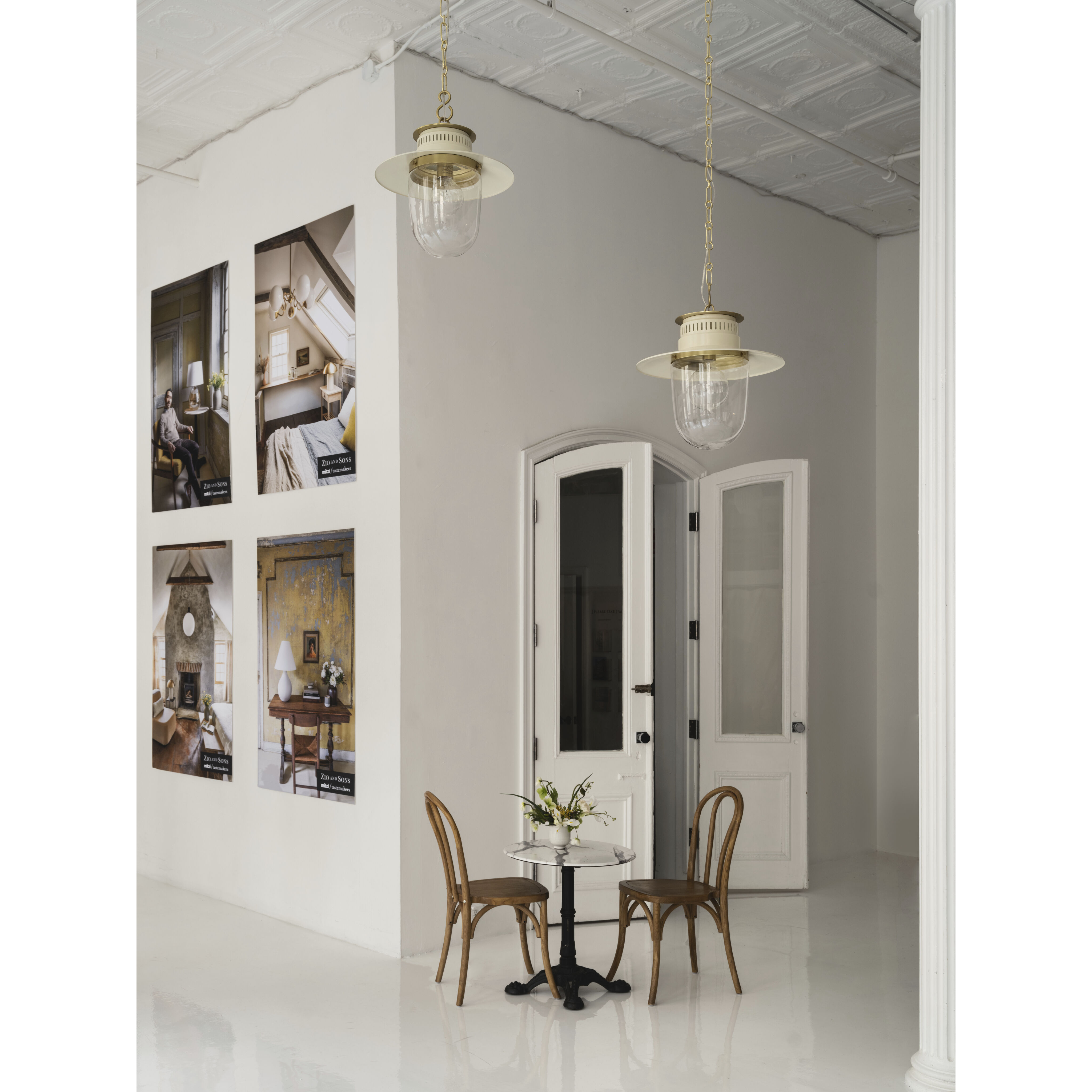 Nori 1 Light 13 inch Aged Brass Pendant Ceiling Light