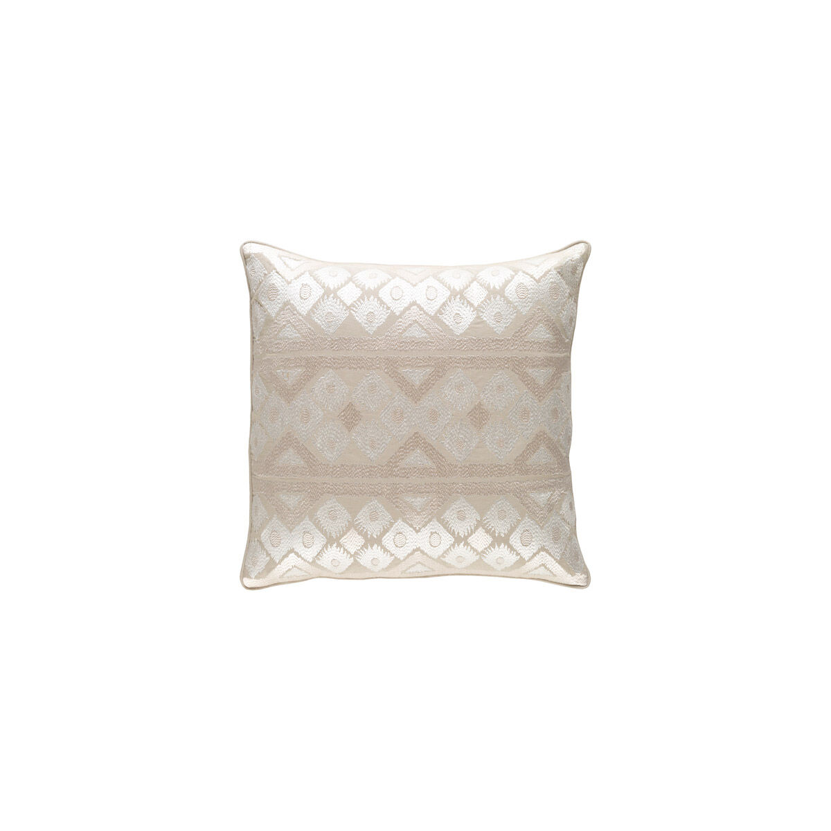 Morowa 20 X 20 inch Khaki and Cream Pillow