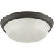 Edessa 3 Light 16 inch Antique Bronze Flush Mount Ceiling Light