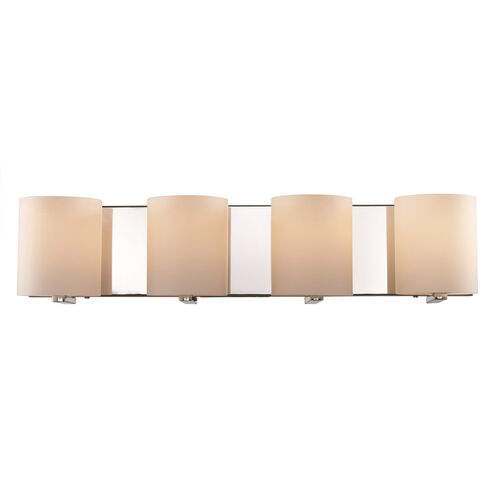 Simona 4 Light 26.5 inch Polished Chrome Vanity Bar Wall Light