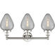 Geneseo 3 Light 24 inch Polished Nickel Bath Vanity Light Wall Light