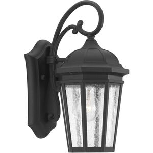 Gilford 1 Light 13 inch Textured Black Outdoor Wall Lantern, Small, Design Series
