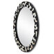 Bindu 36 inch Black and Natural with Mirror Mirror