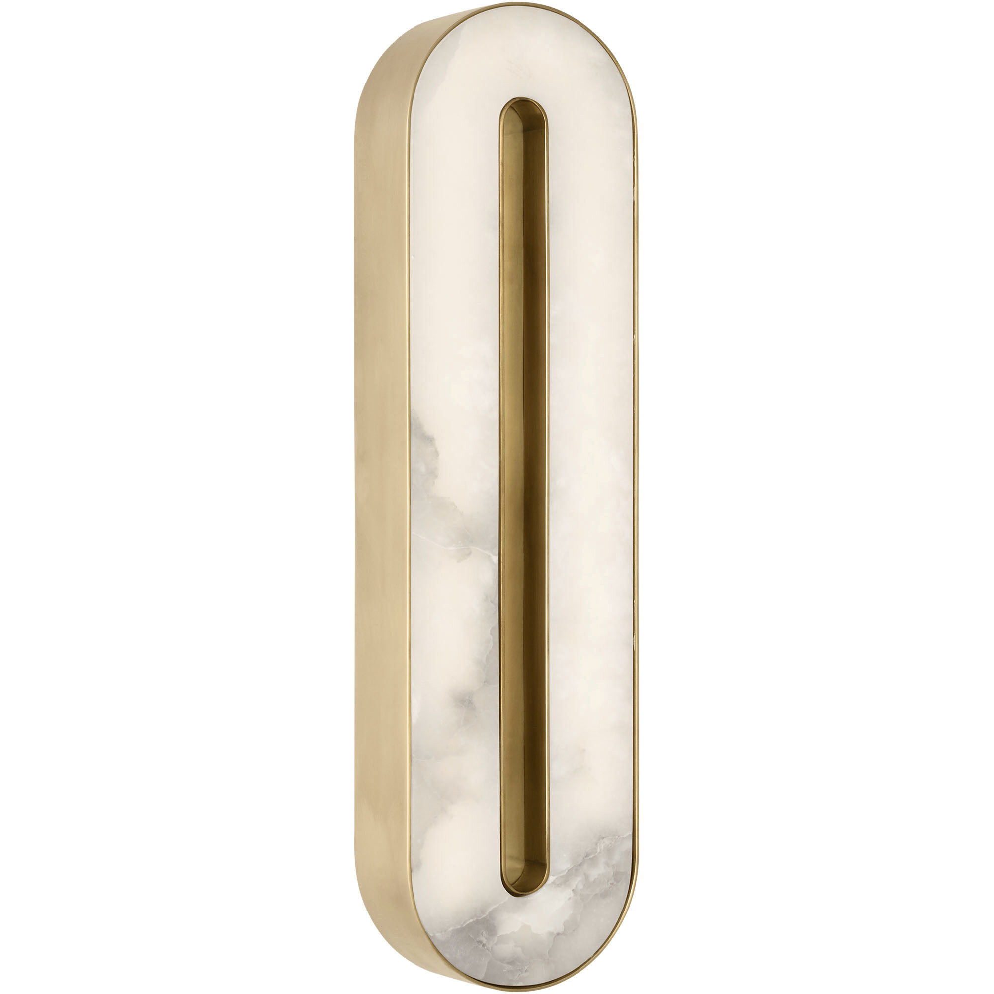 Kelly by Kelly Wearstler Wyllis LED 2.6 inch Hand Rubbed Antique Brass ADA Sconce Wall Light