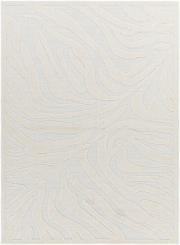 Lyna 121 X 94 inch Light Grey Rug, Rectangle