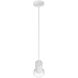 Newport LED 6 inch White Pendant Ceiling Light