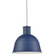 Irving Pendant Ceiling Light in Indigo Blue