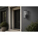 Catalina 1 Light 21.5 inch Dark Bronze Outdoor Wall Mount