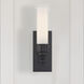 Wilcox Bath Sconce Wall Light in Matte Black