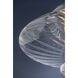 Williams LED 24.75 inch Aged Brass Pendant Ceiling Light