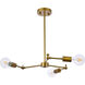 Furlong 3 Light 28.4 inch Brass Pendant Ceiling Light