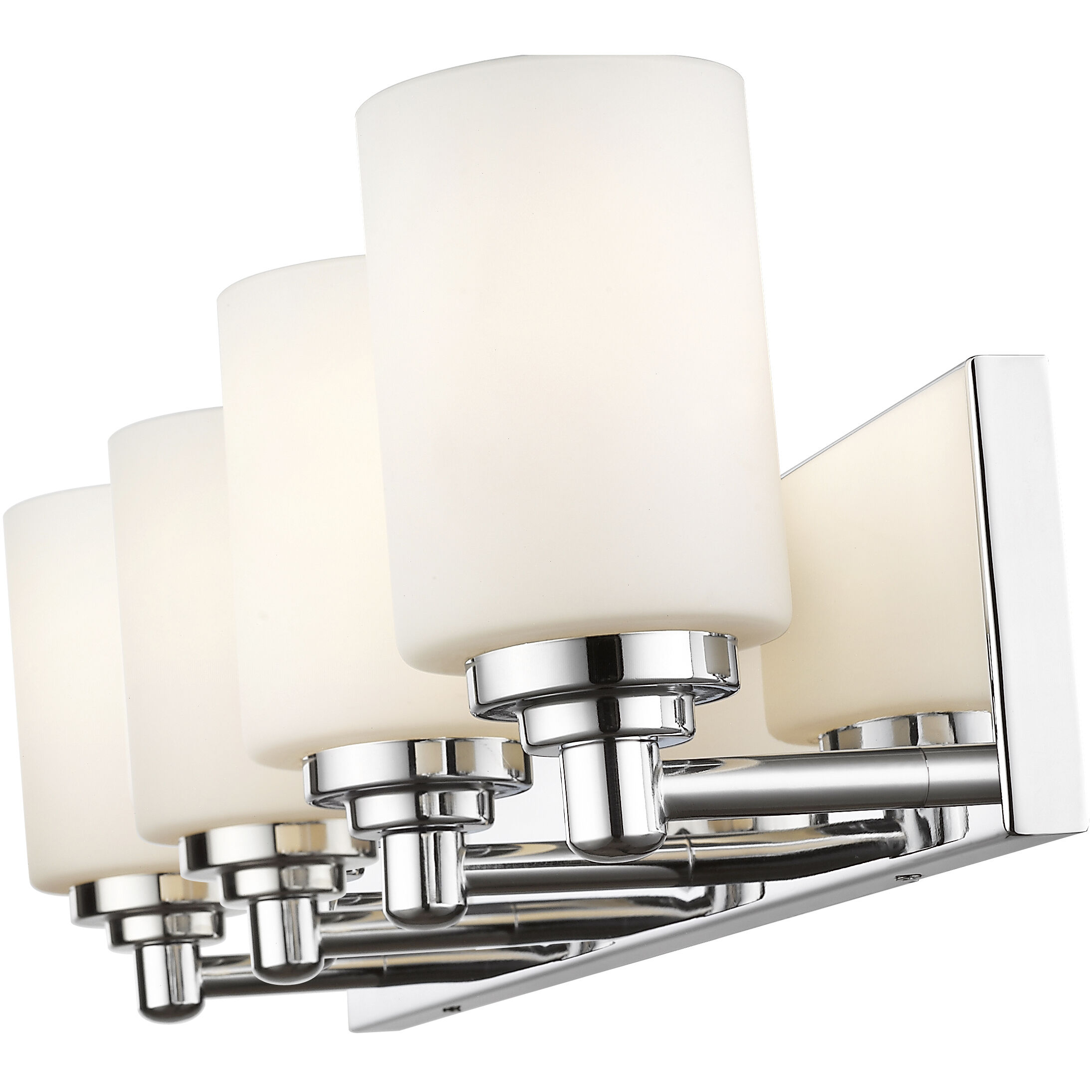 Soledad 4 Light 31.5 inch Chrome Vanity Wall Light