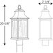 Maison 2 Light 21 inch Oil Rubbed Bronze Outdoor Post Lantern