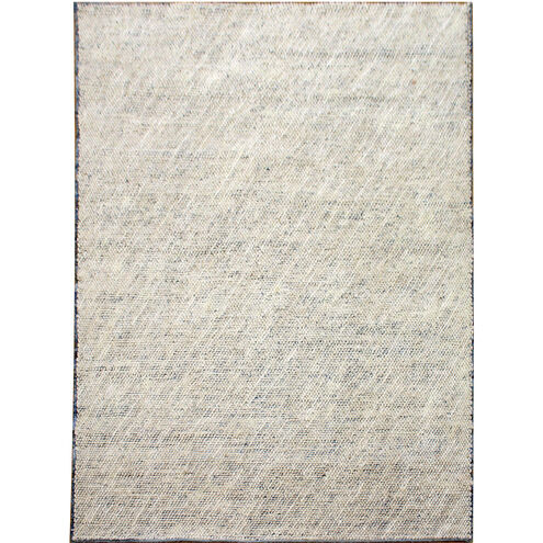 Hayden 120 X 96 inch Ivory Jute and Blue Denim Rug, 8ft x 10ft