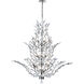 Ivy 18 Light 40 inch Chrome Chandelier Ceiling Light