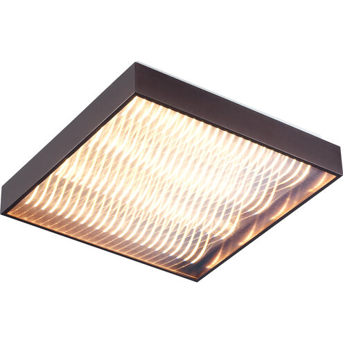 Mirage 12 inch Deep Taupe Flush Mount Ceiling Light