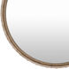 Misha 28.75 X 28.75 inch Natural Mirror, Round
