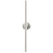 Bastone LED 36 inch Brushed Nickel Bath Vanity & Wall Light in 3500K, dweLED