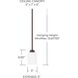 Dixon 1 Light 5 inch Bronze Pendant Ceiling Light
