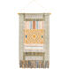 Zendaya Beige/Butter/Aqua/Bright Yellow/Denim/Coral/Garnet Wall Hangings