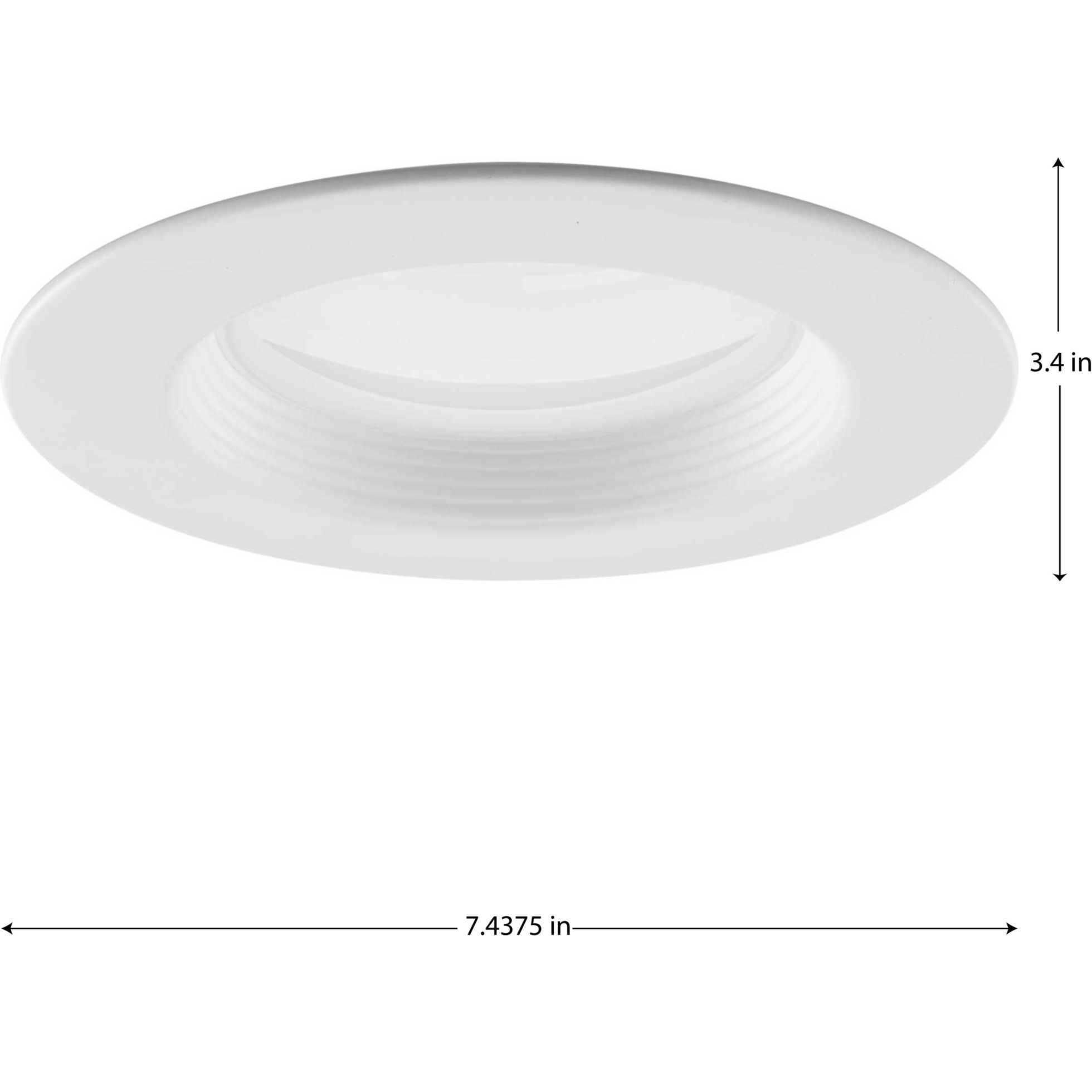 Intrinsic LED Satin White Recessed Trim, Progress LED