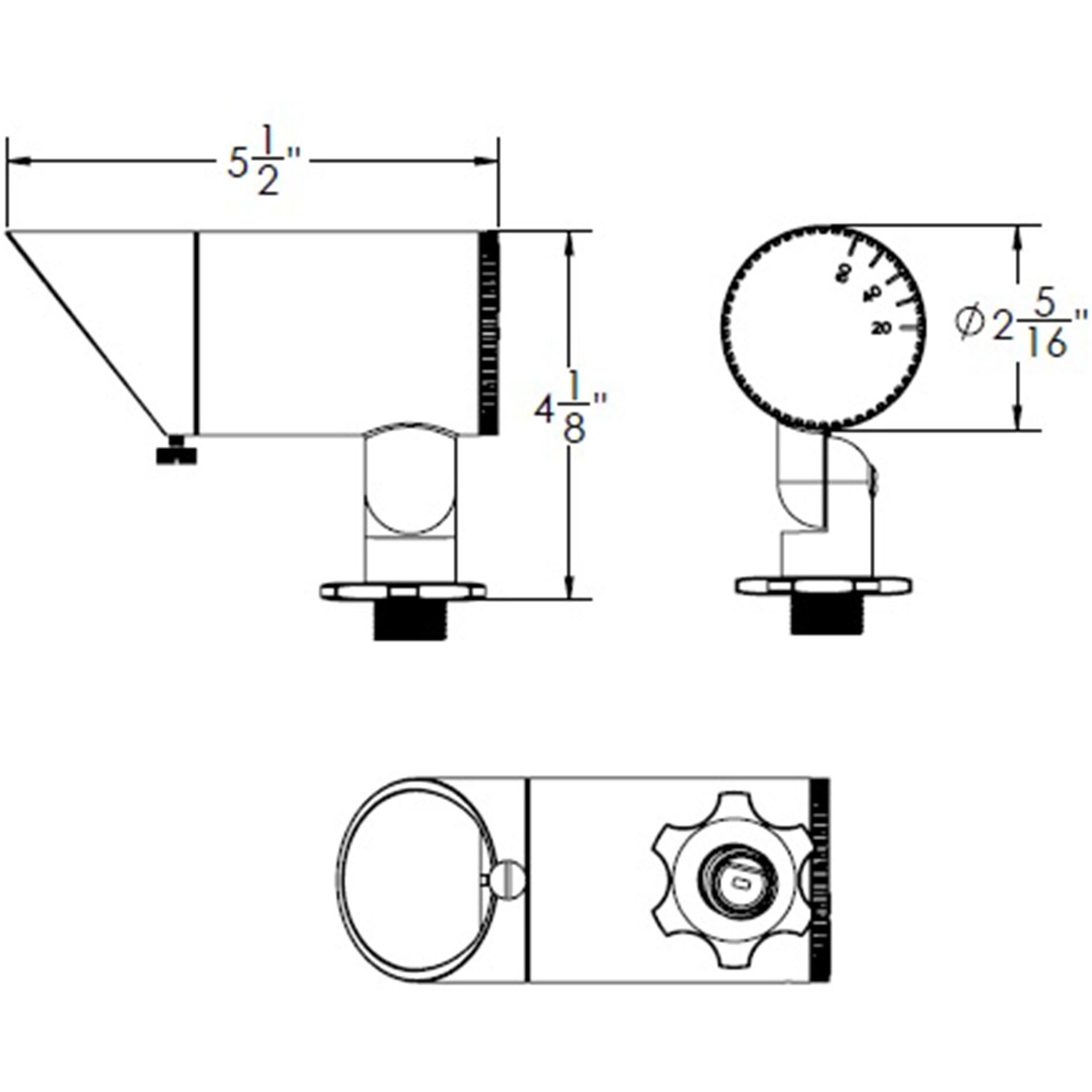 InterBeam 15 6.00 watt Bronze Accent Lighting in 2700K, WAC Limited