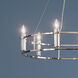 Rosalind 6 Light 33.25 inch Polished Nickel Chandelier Ceiling Light