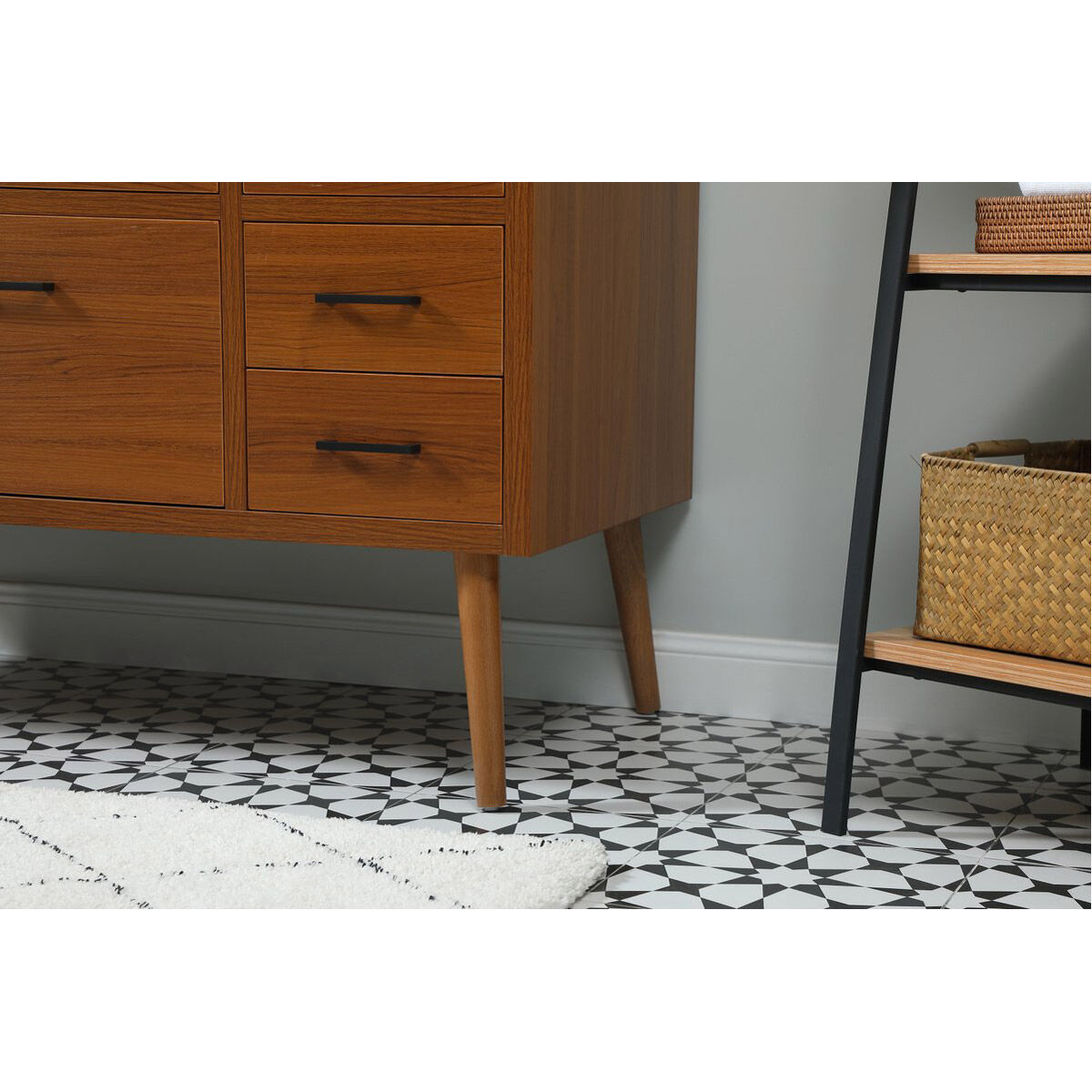 Boise 48 X 22 X 34 inch Teak Vanity Sink Set