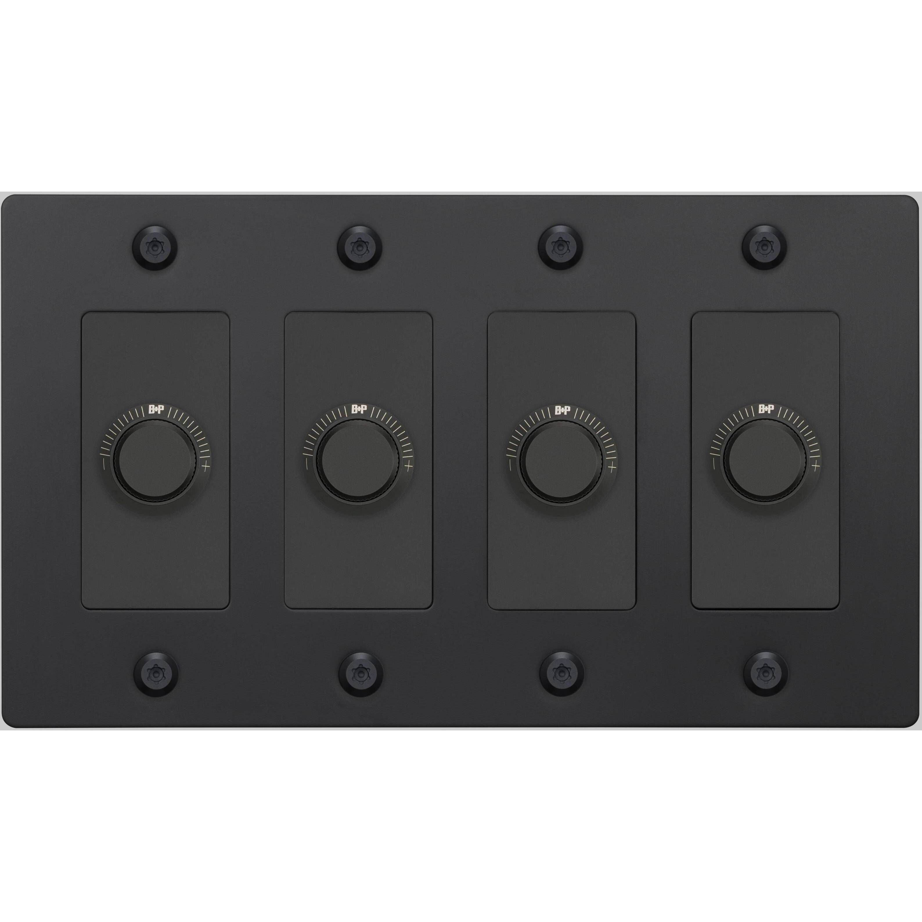 4G 100-120 Black Dimmer Switch, LED