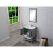 Mason 24 X 33 inch Grey and Chrome Vanity Set