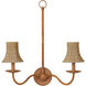 Bell Natural Chandelier Shade, Suzanne Duin Collection