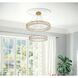 Monroe 2 Light 28 inch Gold Chandelier Ceiling Light