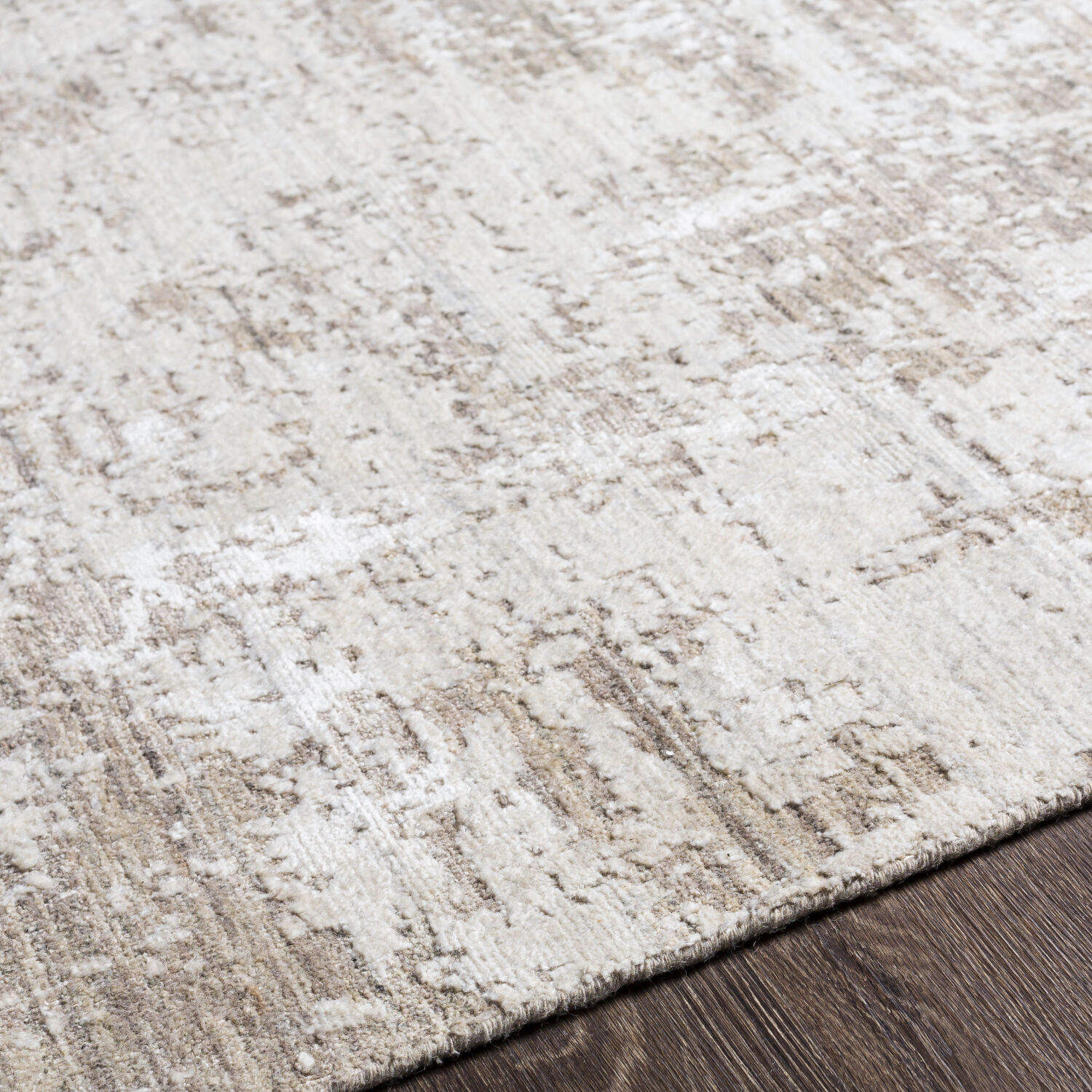 Lucknow 108 X 72 inch Medium Gray Rug in 6 X 9, Rectangle