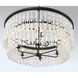 Shimmering Elegance 9 Light 36 inch Sand Coal Chandelier Ceiling Light