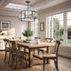 Bella Collina 6 Light 28 inch Coal Pendant Ceiling Light