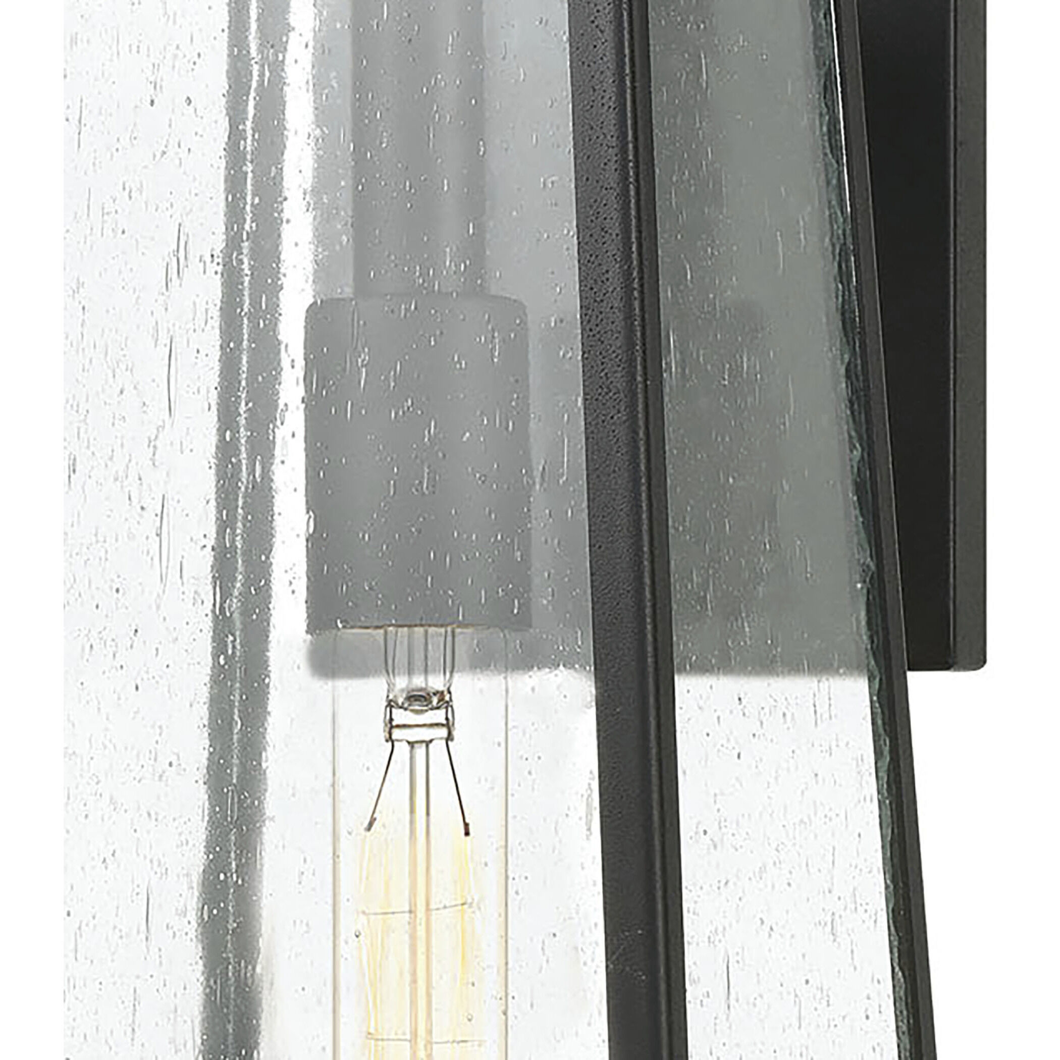 Meditterano 1 Light 18 inch Matte Black Outdoor Sconce