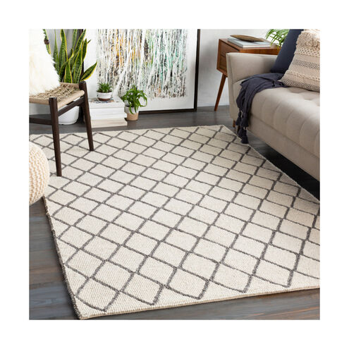 Whistler 36 X 24 inch Charcoal/Cream Rugs, Rectangle