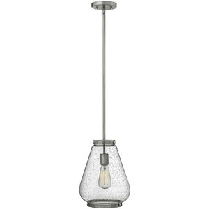 Finley LED 10 inch Brushed Nickel Indoor Mini Pendant Ceiling Light